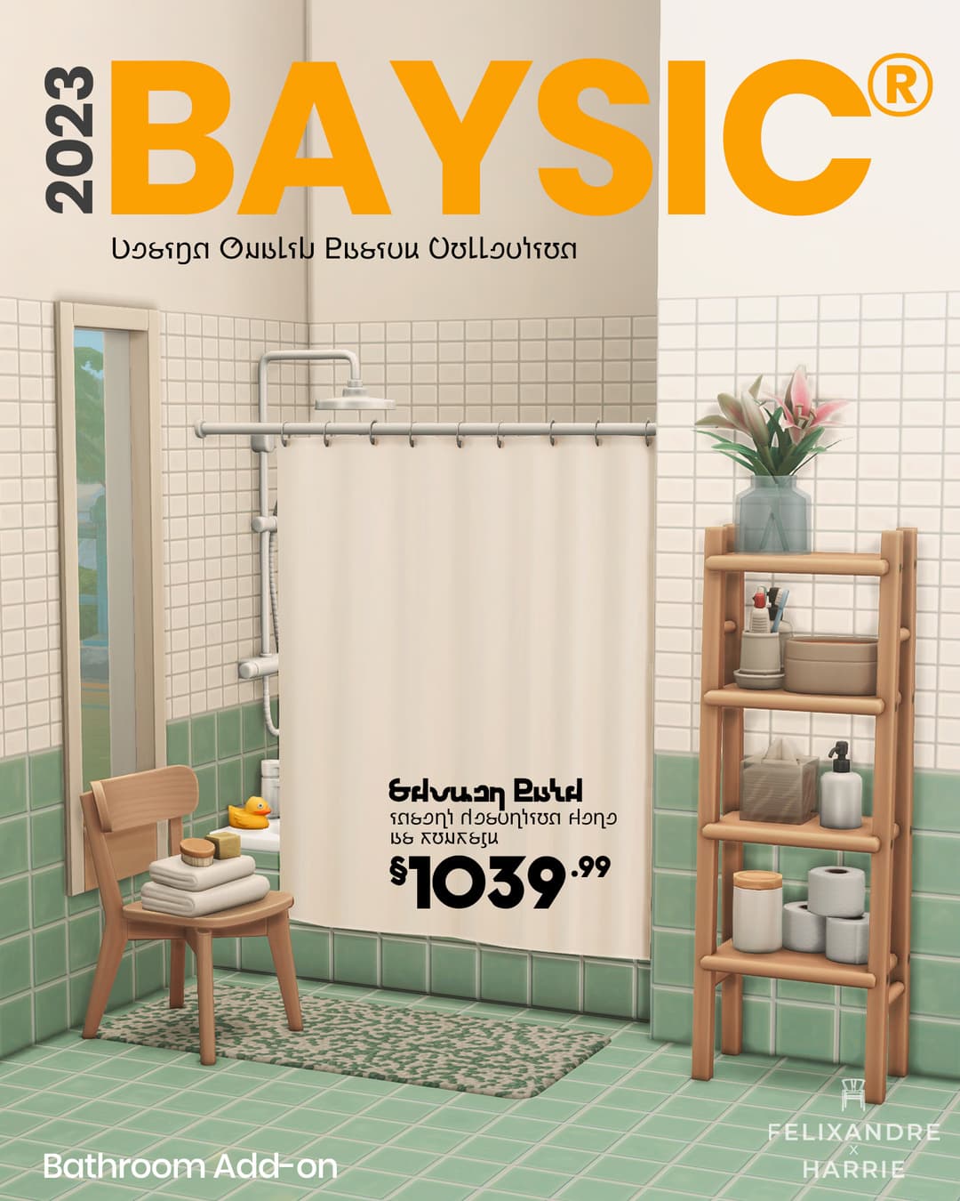 Скриншот мода Мебель для ванной BAYSIC Bathroom